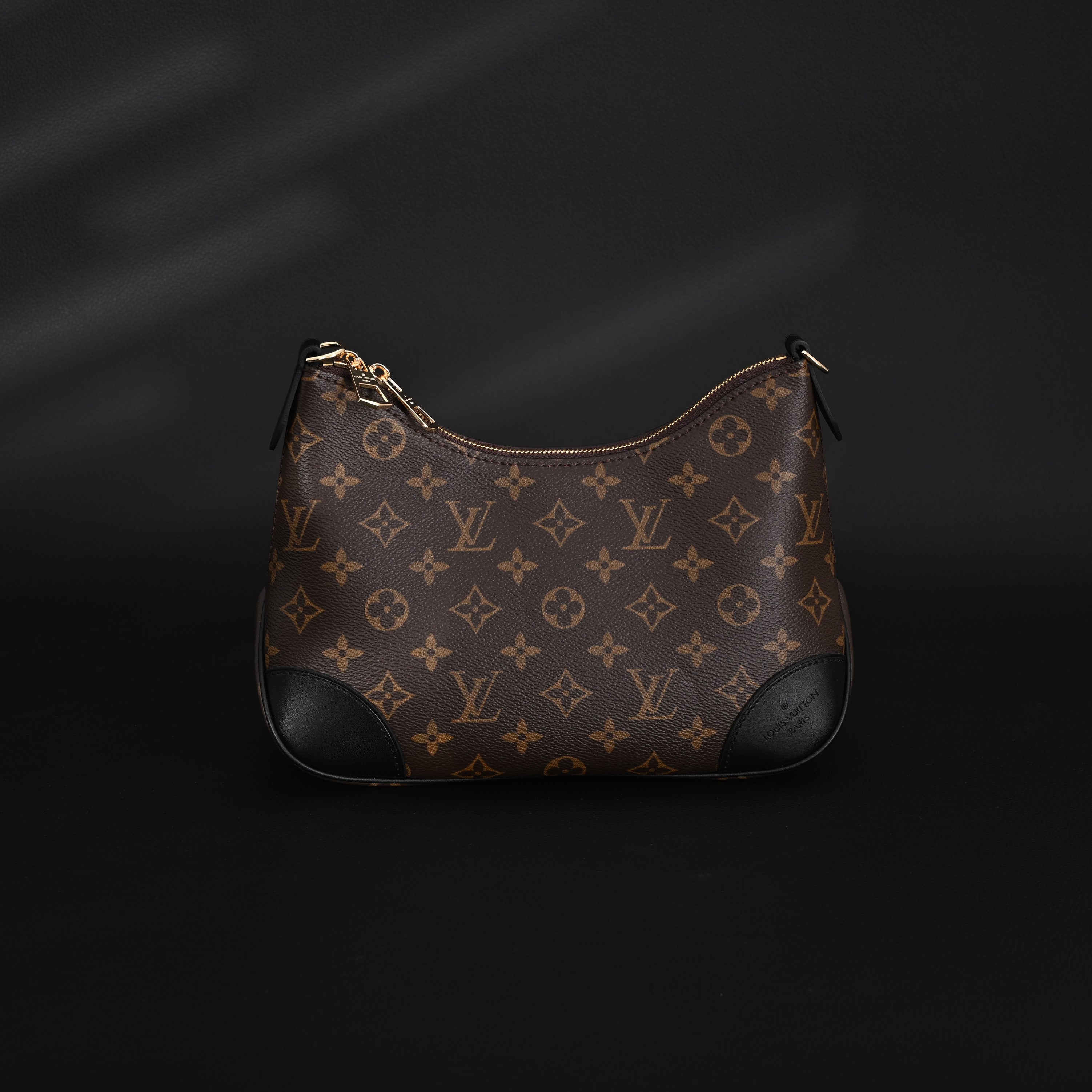 Louis Vuitton Boulogne Monogram Canvas Shoulder Bag – Classic Brown (M45831)