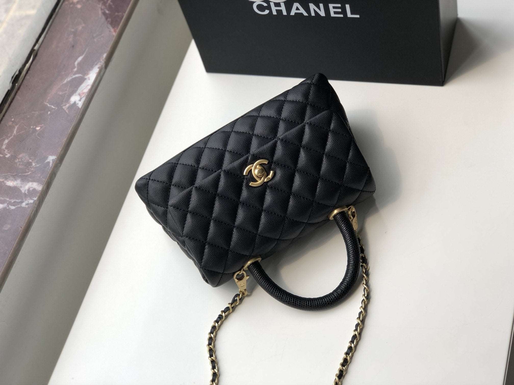 Chanel small flap Bag With Coco Handle