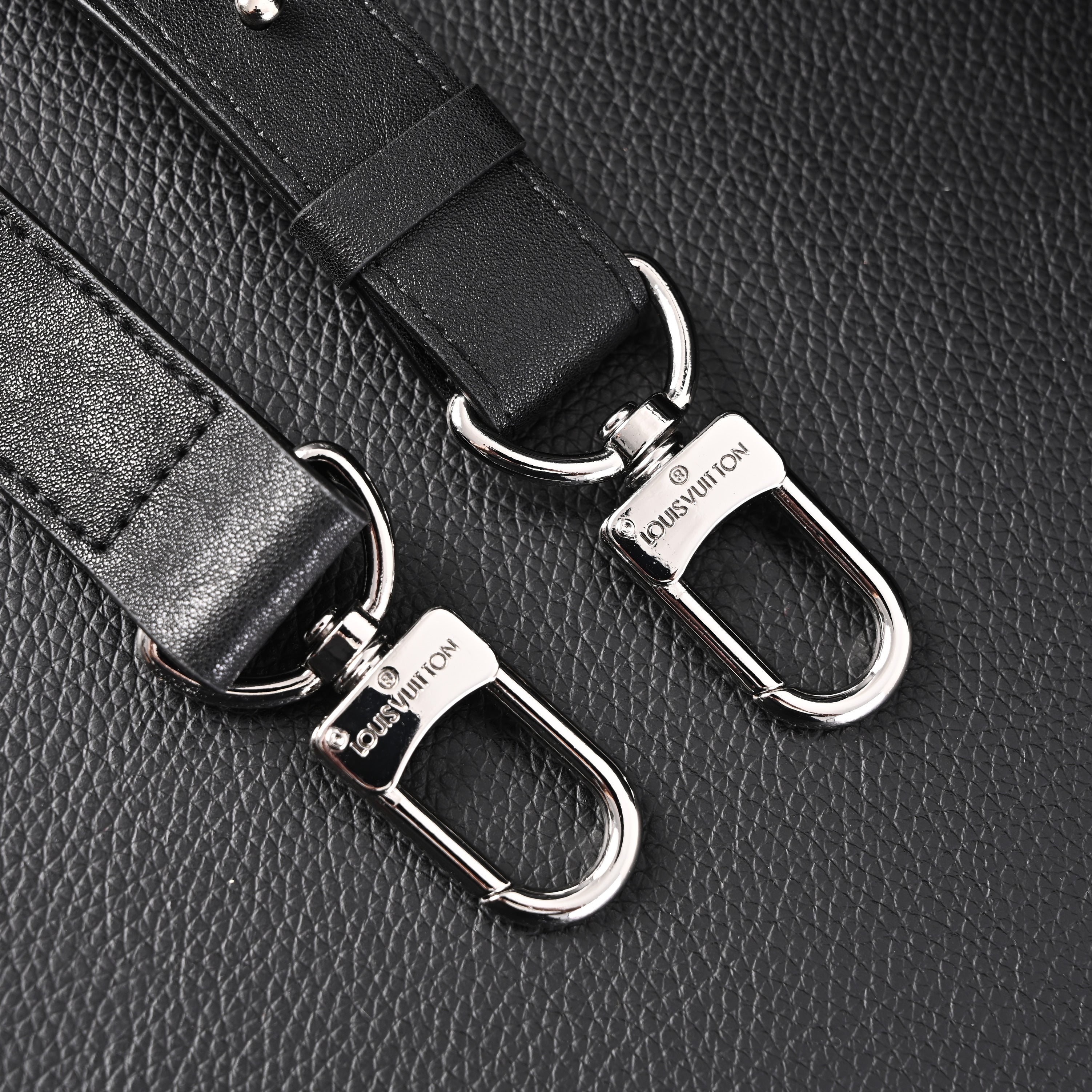 Louis Vuitton Nano Biker Bag in Black Lambskin Leather – Top Handle & Shoulder Carry (M14623)