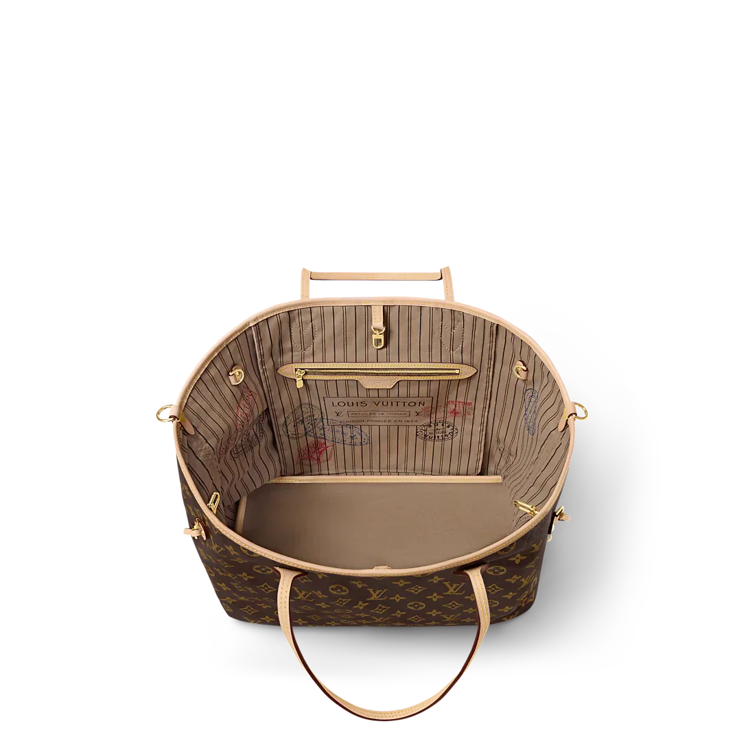 Louis vuitton Neverfull Bandoulière Inside Out GM