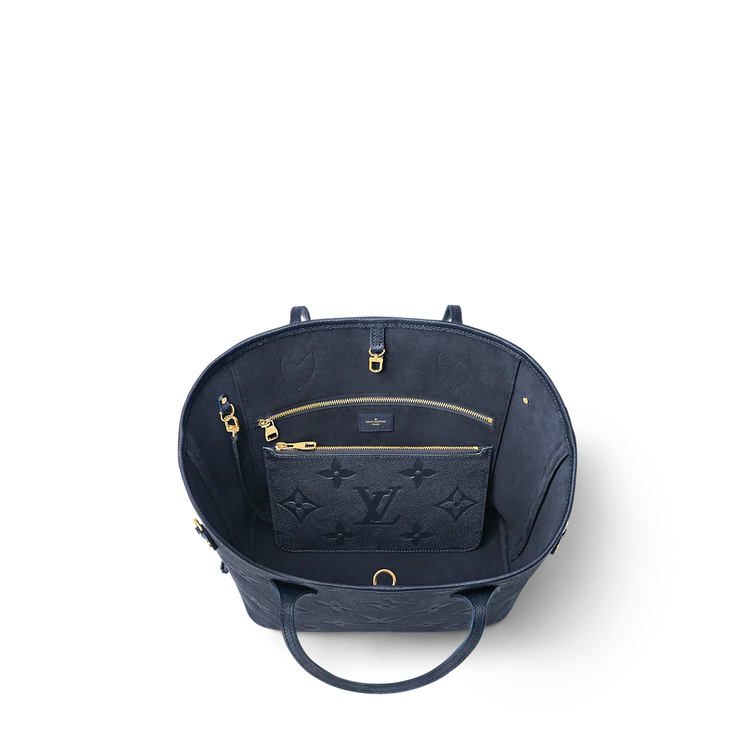 Louis Vuitton Neverfull MM Navy Blue