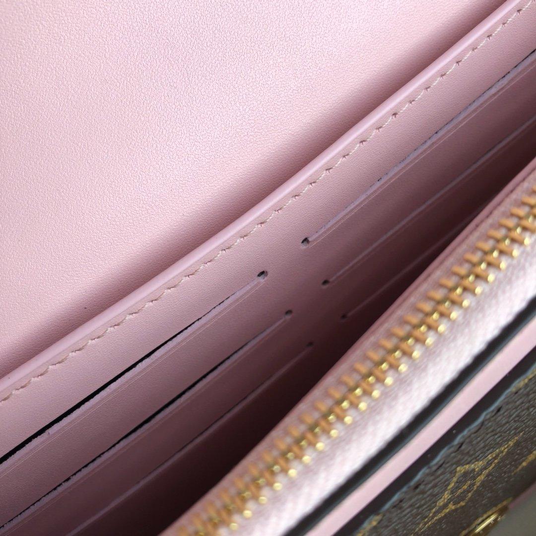 Louis Vuitton flore chain wallet