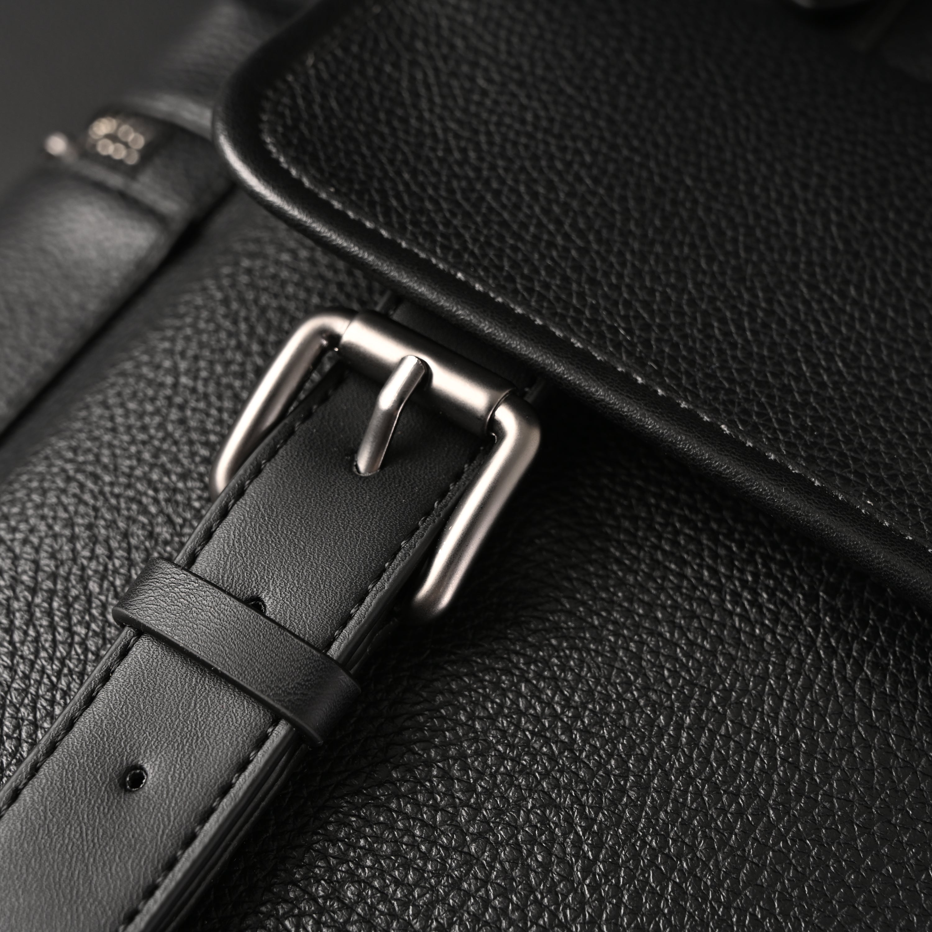 Prada Nylon & Leather Multi-Pocket Backpack – Black