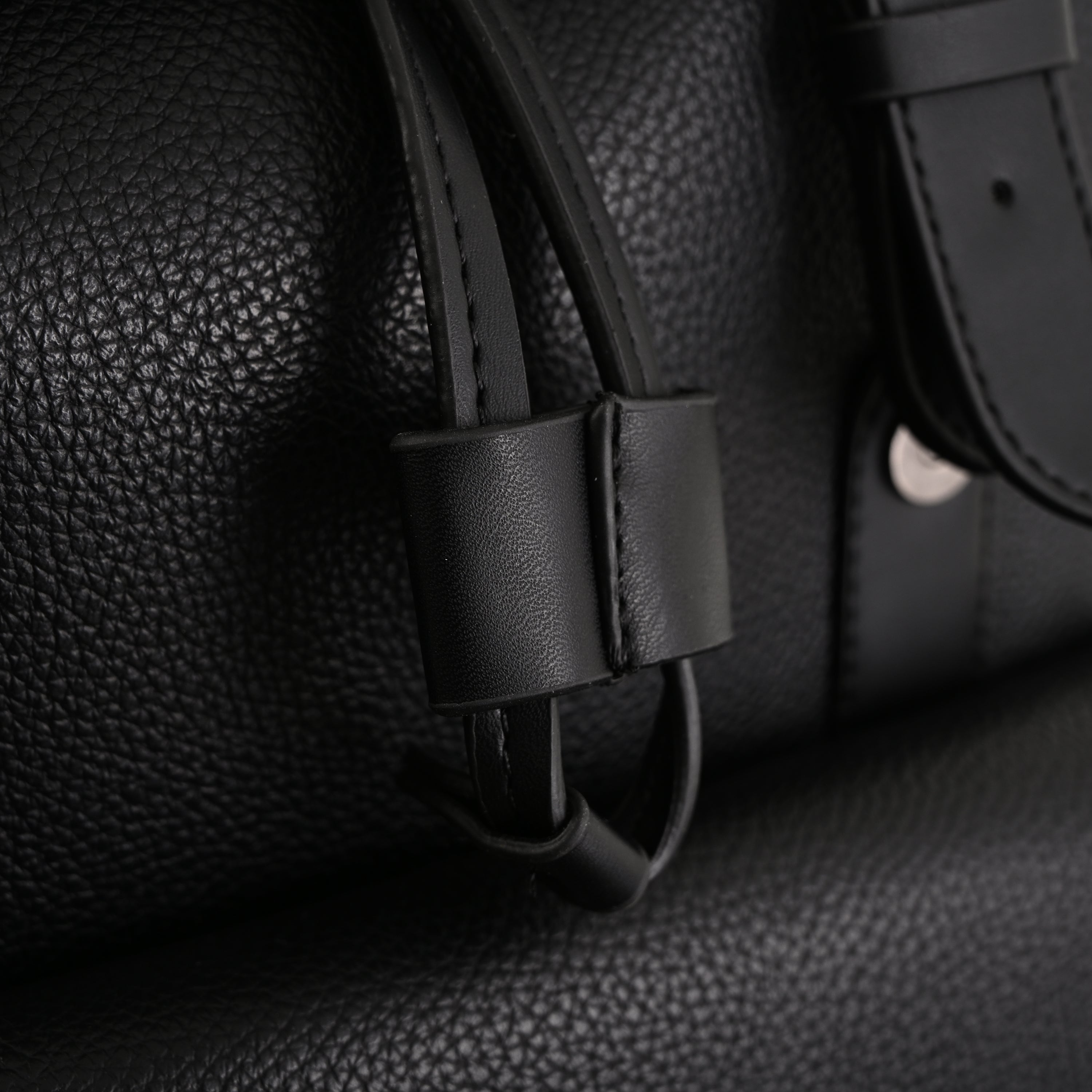 Prada Nylon & Leather Multi-Pocket Backpack – Black