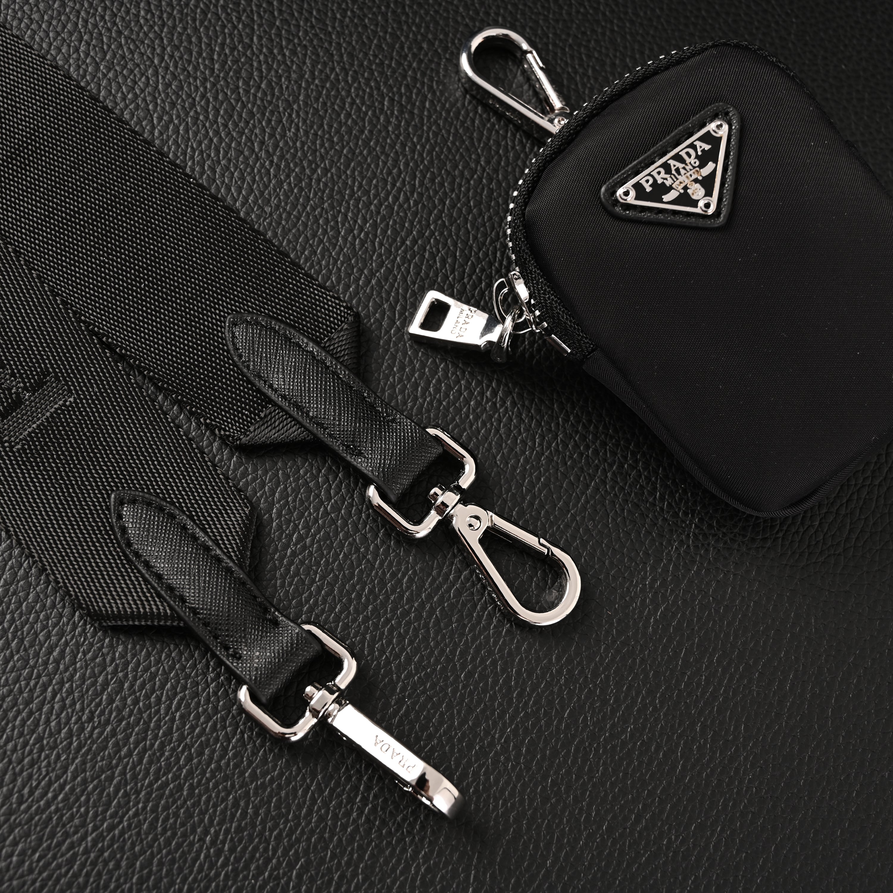 Prada Re-Edition 2005 Nylon Shoulder Bag – Black