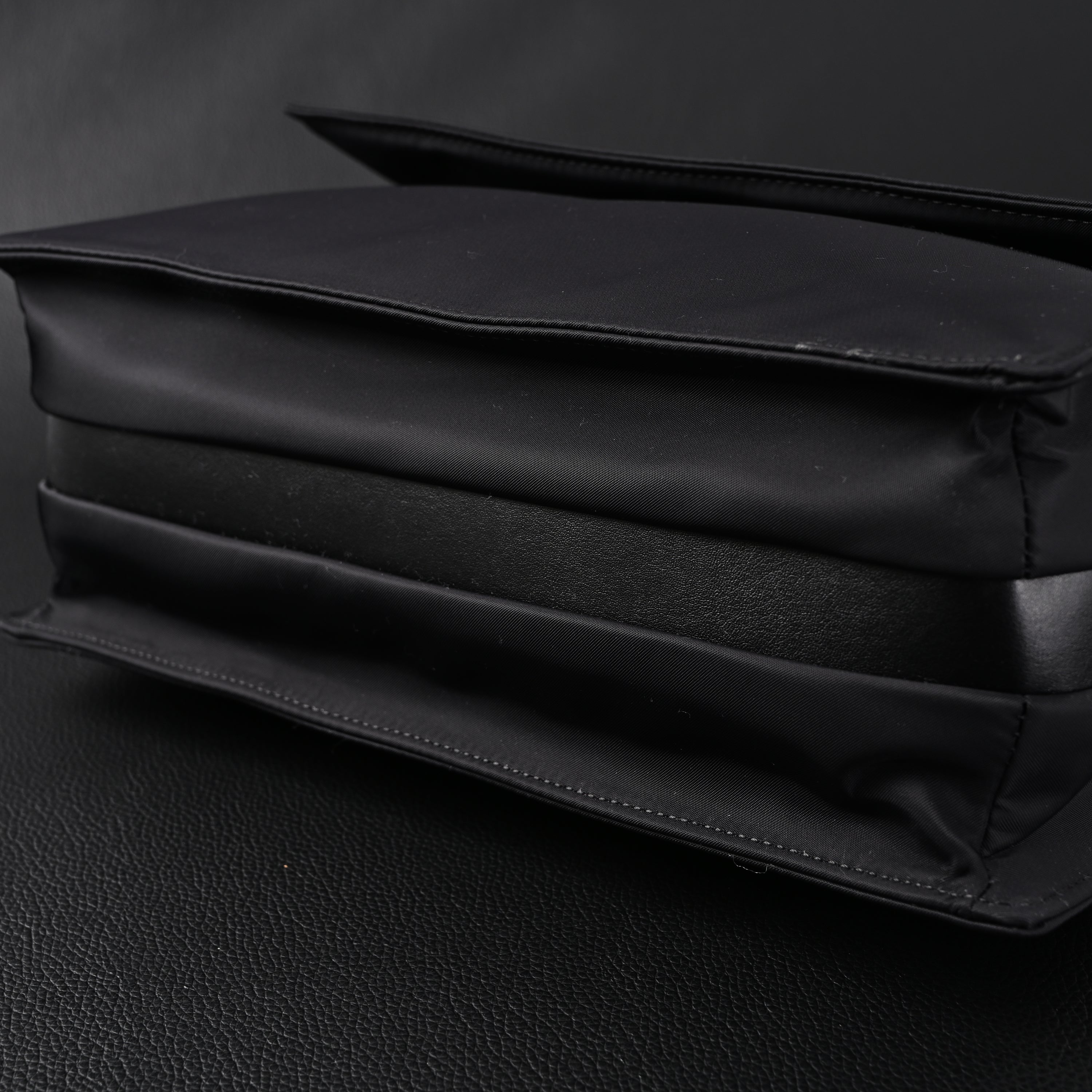 Prada Nylon Black Messenger Bag