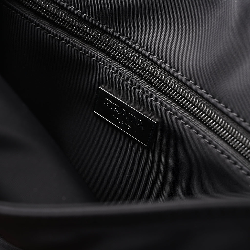 Prada Nylon Black Messenger Bag