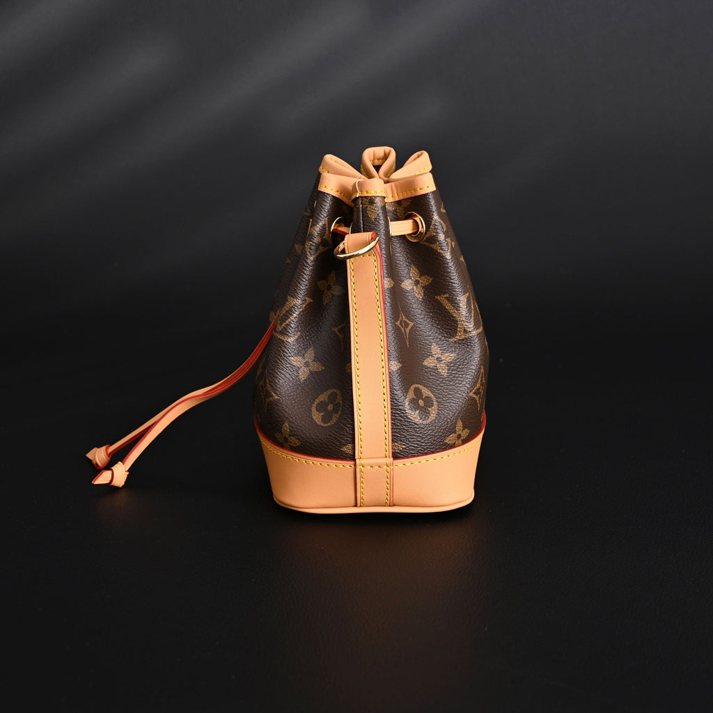 Louis Vuitton Noé Bucket Bag – Monogram Canvas with Natural Leather Trim