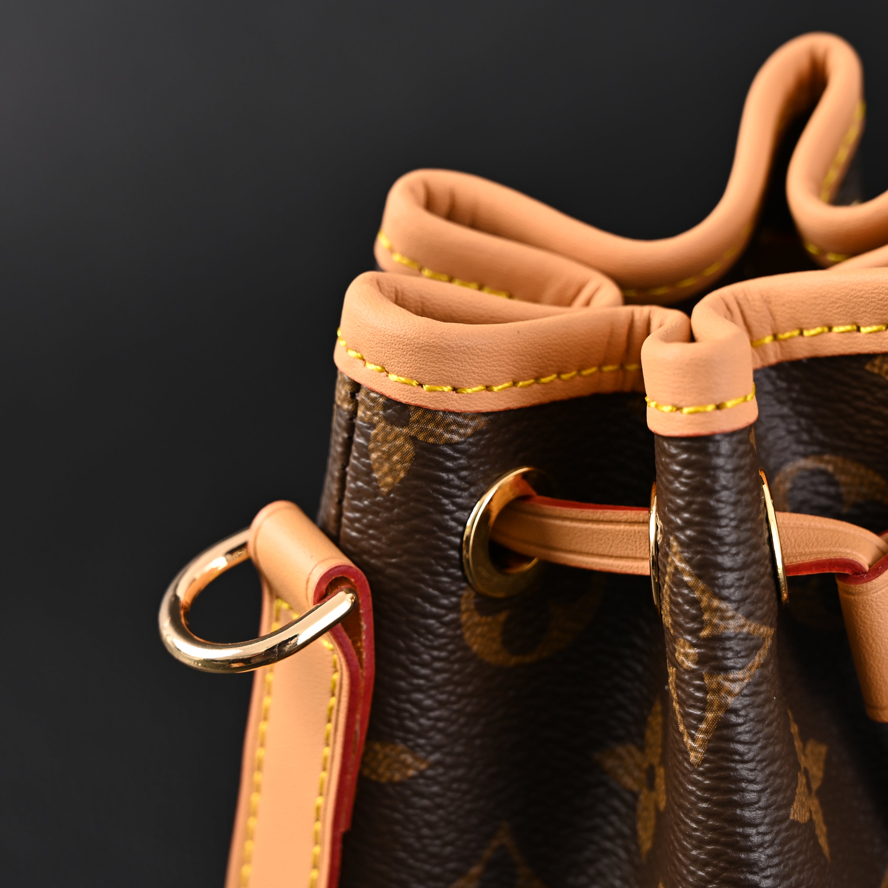 Louis Vuitton Noé Bucket Bag – Monogram Canvas with Natural Leather Trim