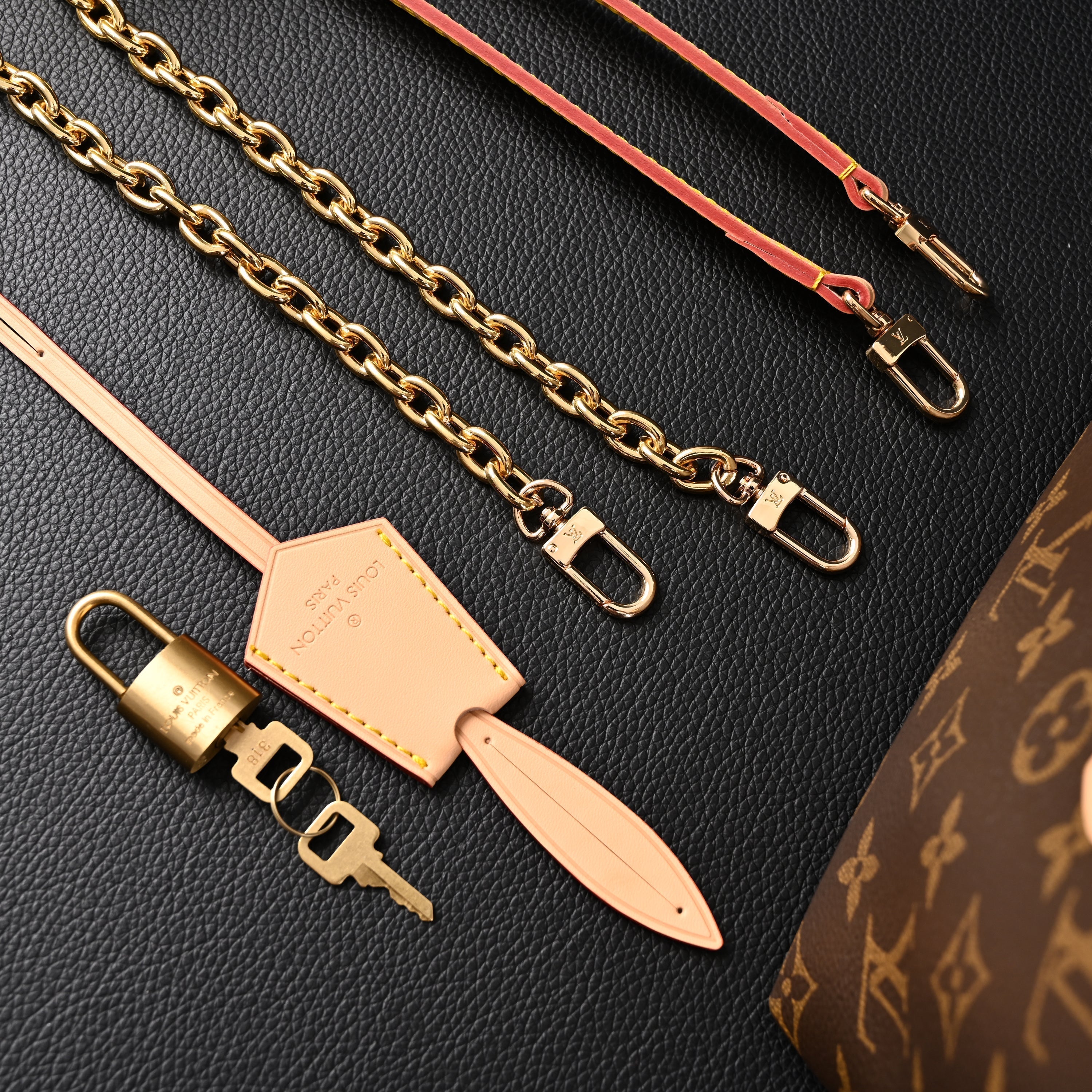 Louis Vuitton Speedy 30 Handbag – Monogram Canvas with Leather Trim