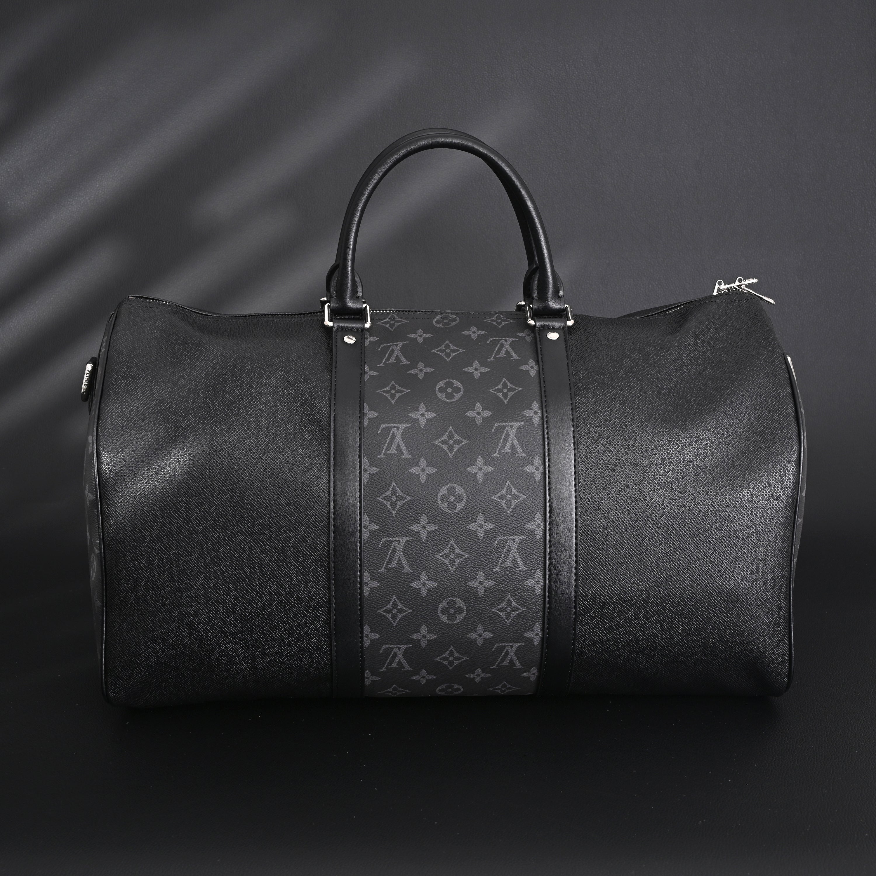 Louis Vuitton Keepall Bandoulière 50 – Monogram Eclipse Canvas Travel Bag
