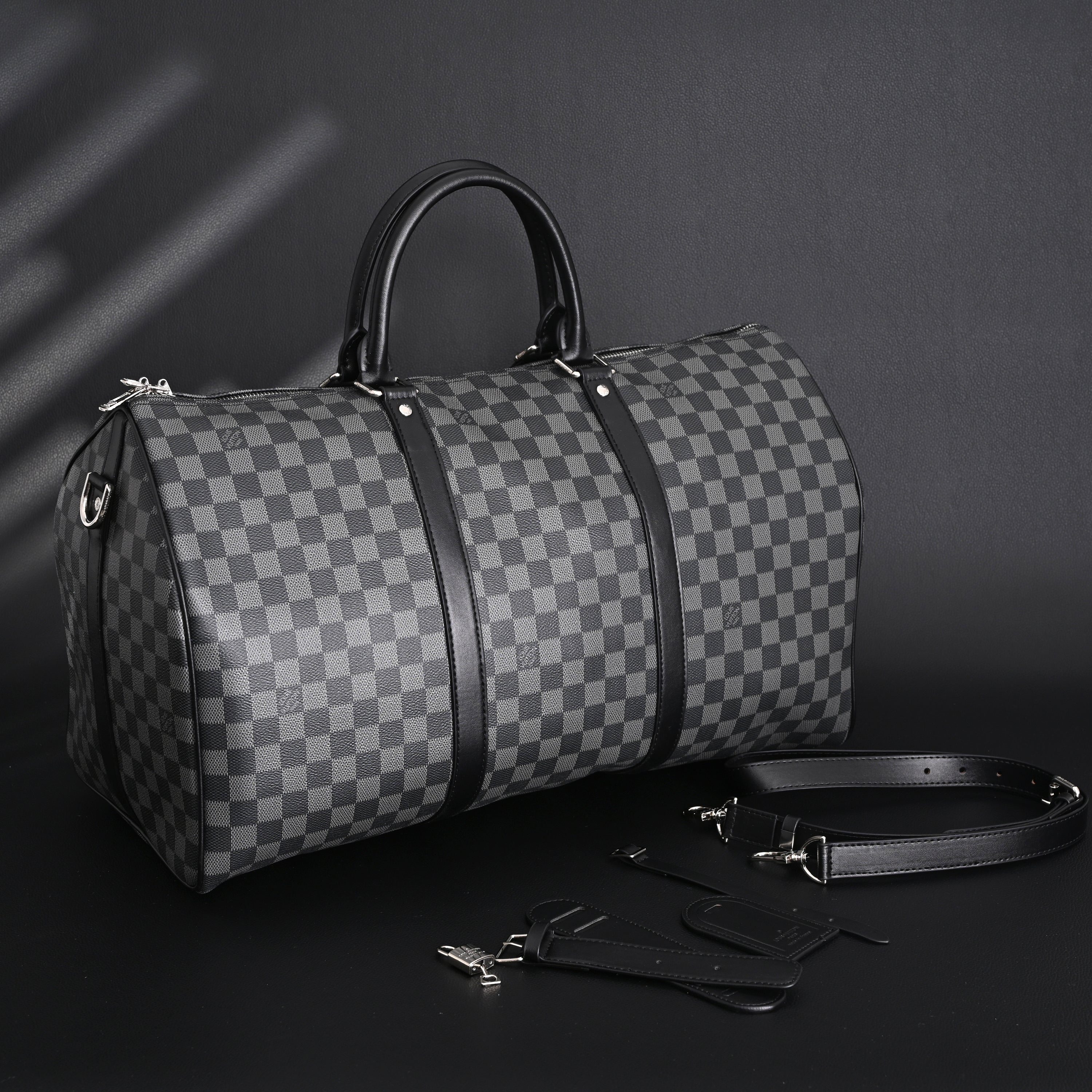 Louis Vuitton Keepall Bandoulière 45 Damier Graphite Canvas