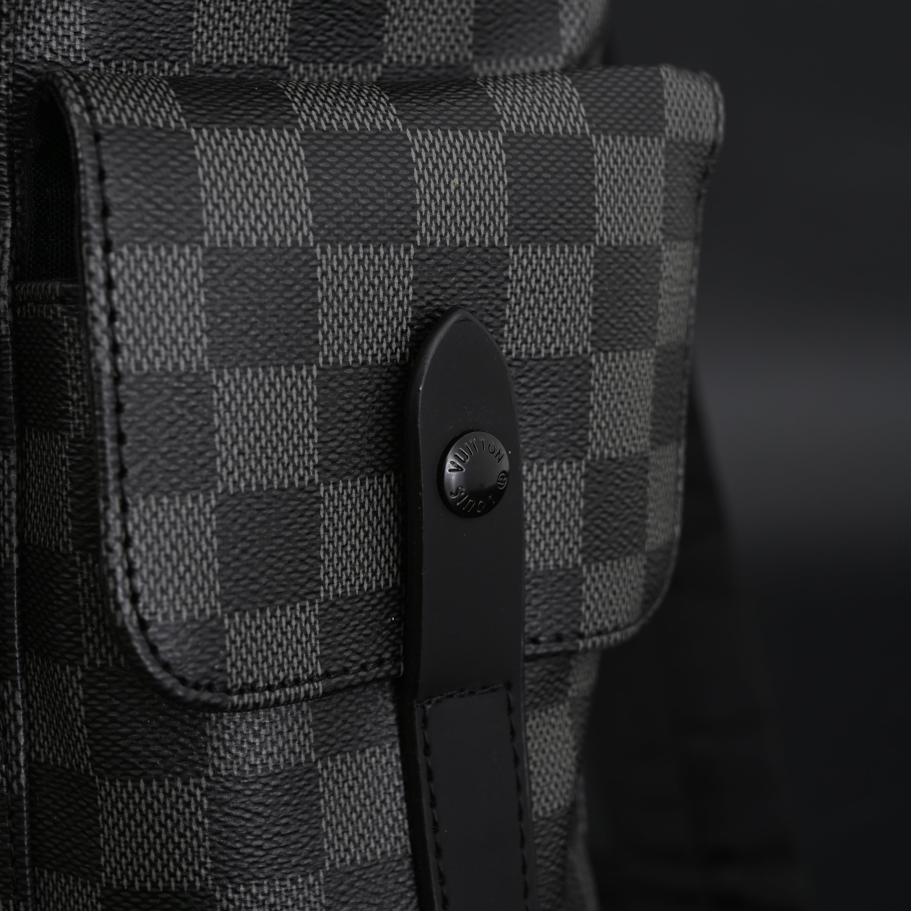 Louis Vuitton Michael Backpack Damier Graphite