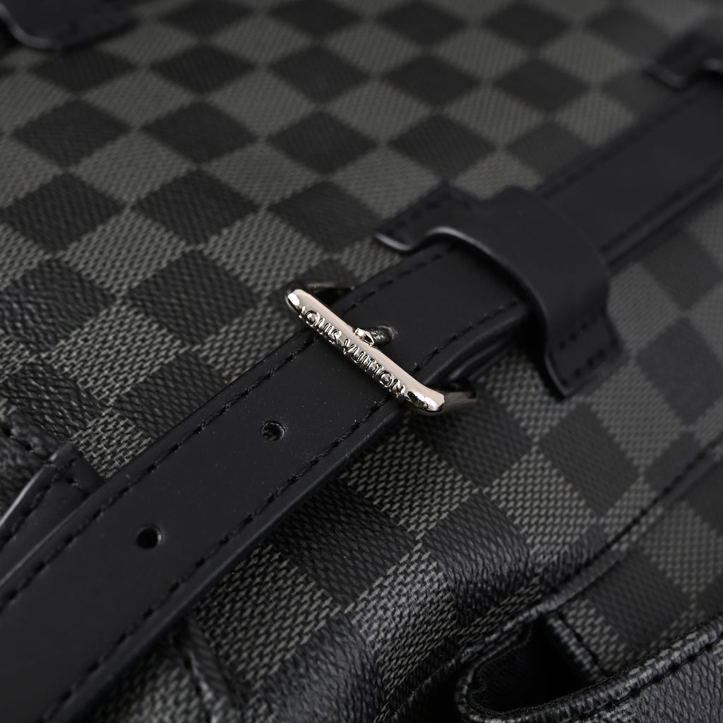 Louis Vuitton Michael Backpack in Damier Graphite Canvas