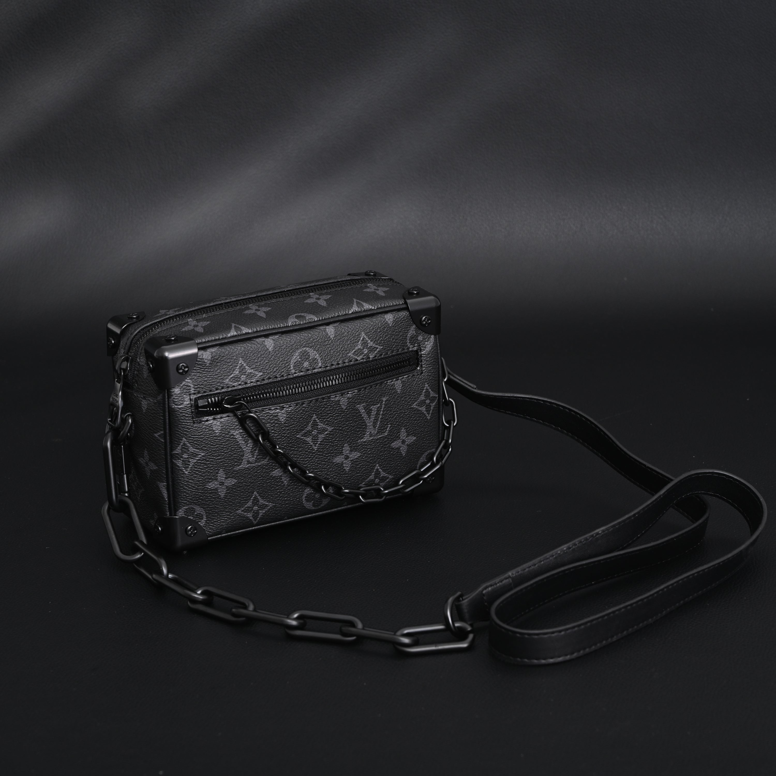 Louis Vuitton Utility Crossbody Bag Monogram Eclipse