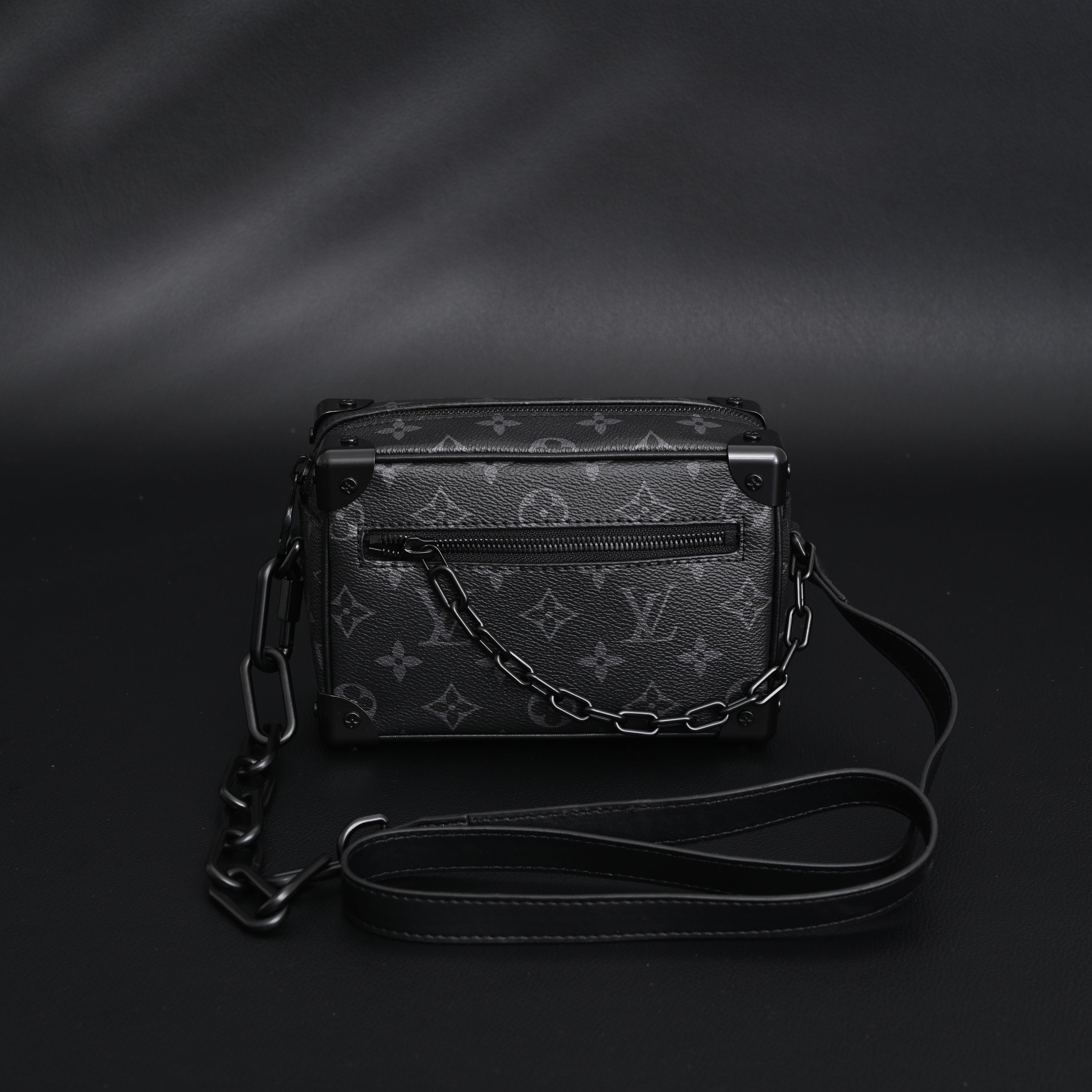 Louis Vuitton Utility Crossbody Bag Monogram Eclipse