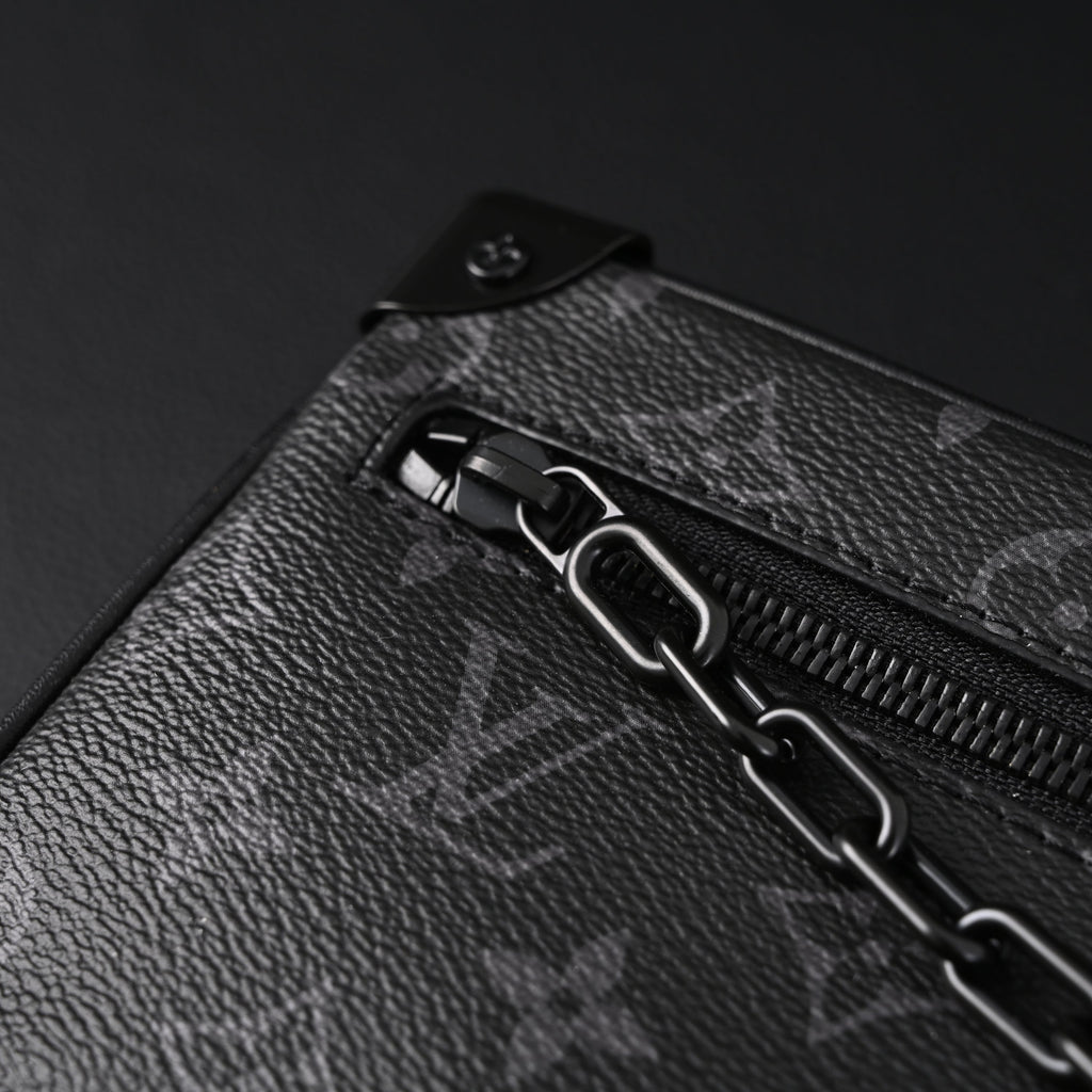 Louis Vuitton Utility Crossbody Bag Monogram Eclipse