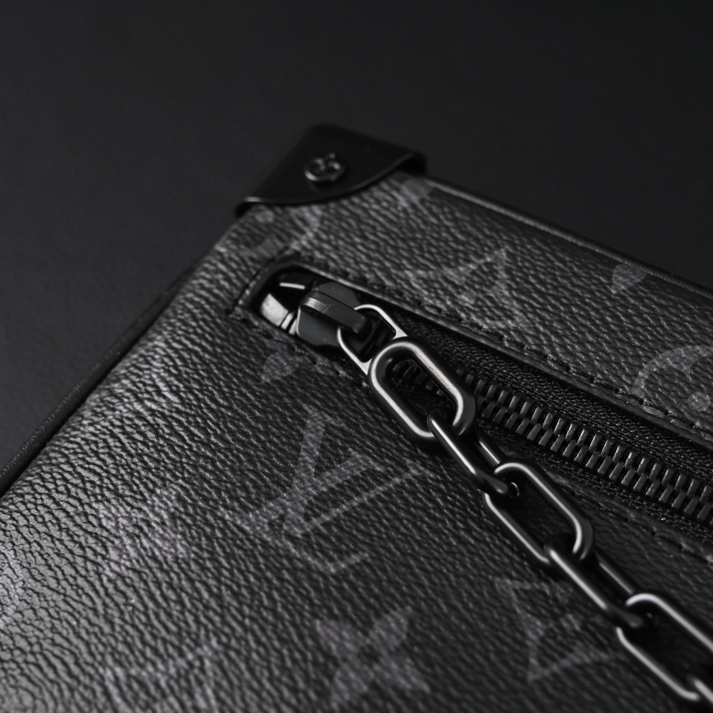 Louis Vuitton Utility Crossbody Bag Monogram Eclipse