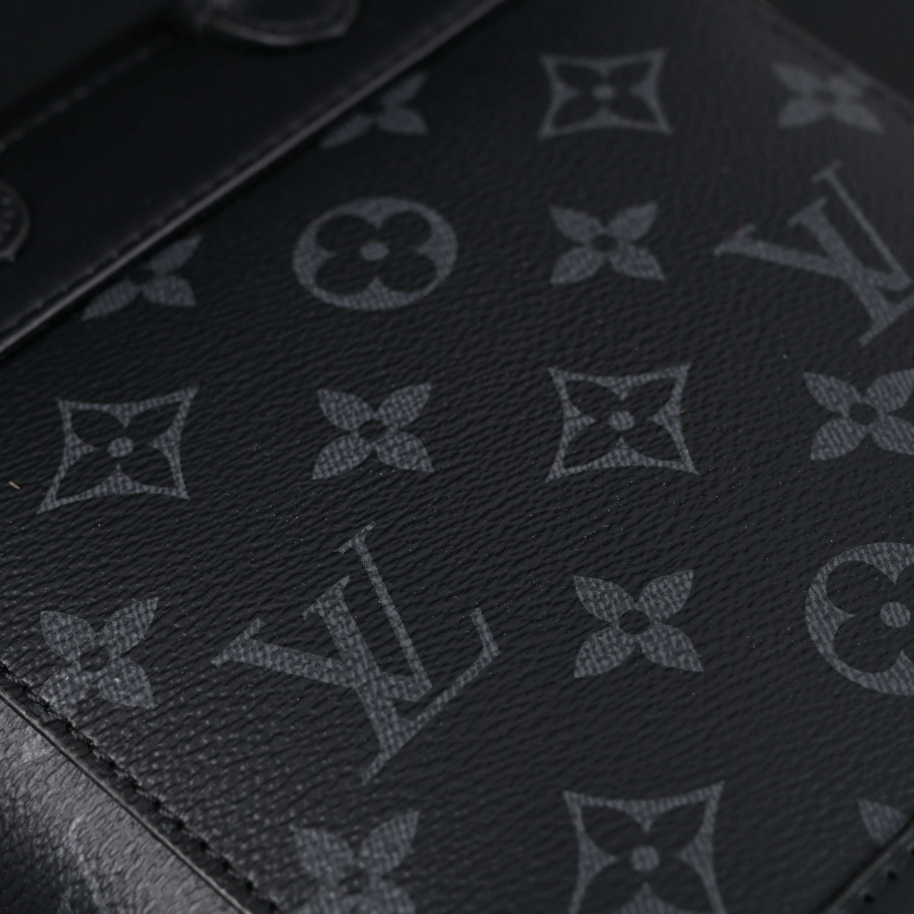 Louis Vuitton Soft Trunk Messenger – Monogram Eclipse Canvas with Silver Chain