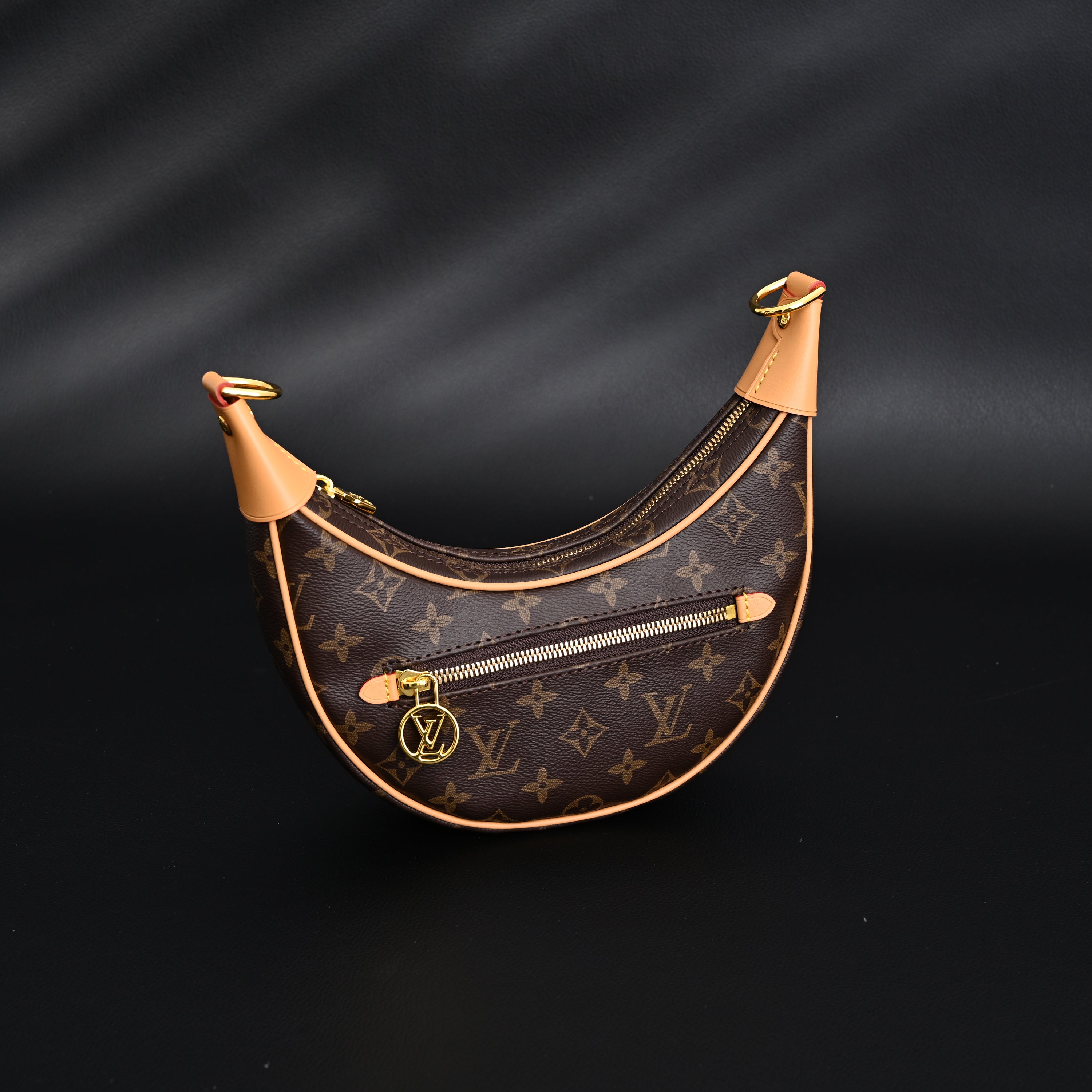 Louis Vuitton Loop Bag – Monogram Canvas with Gold Chain