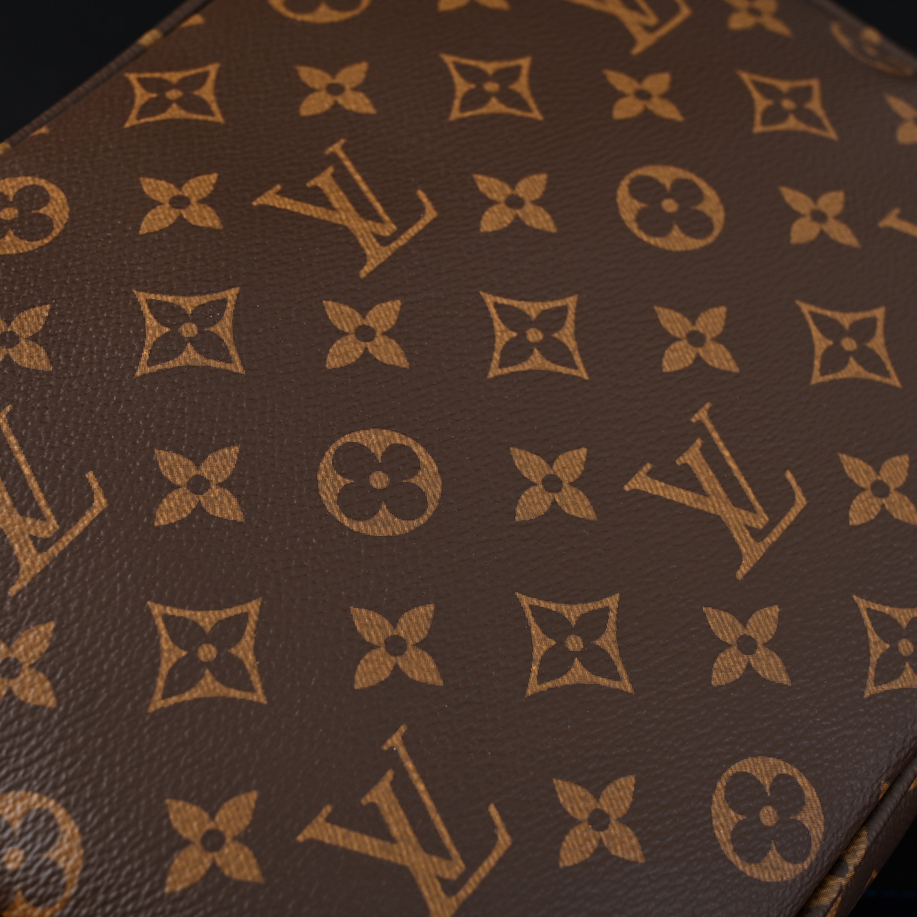 Louis Vuitton Trio Messenger Bag – Monogram Canvas with Blue Strap