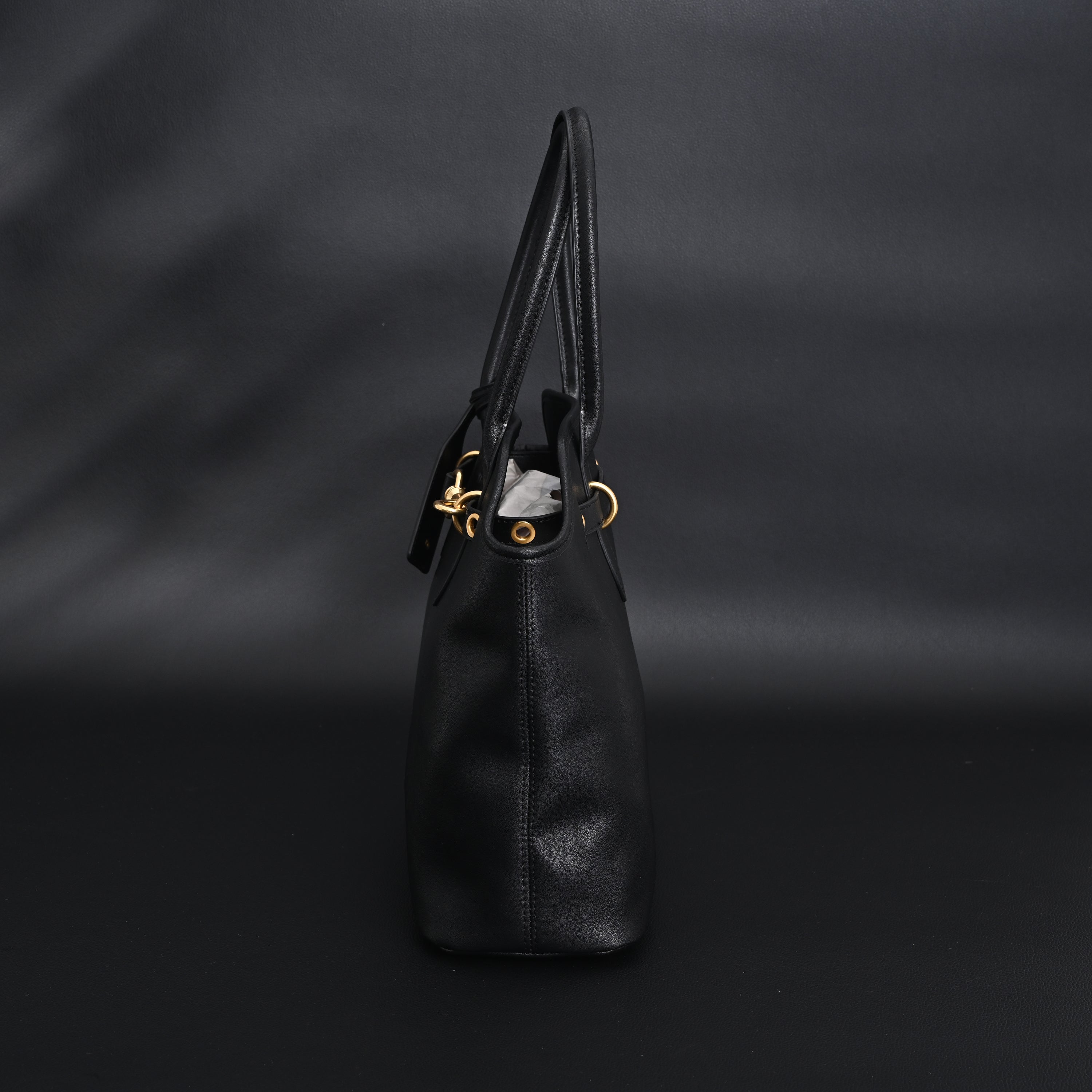 Miu Miu Leather Tote Bag – Classic Black