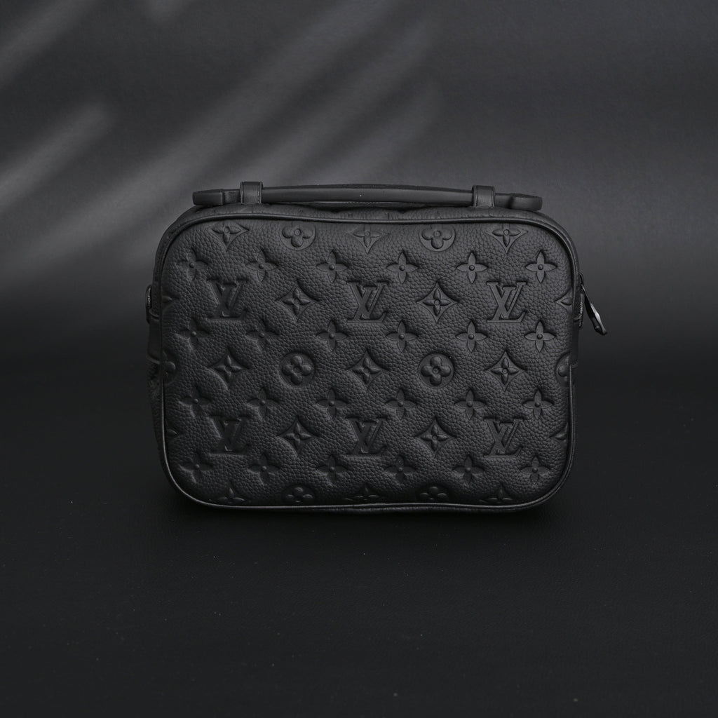 Louis Vuitton Capucines BB Top Handle Bag – Black Taurillon Leather