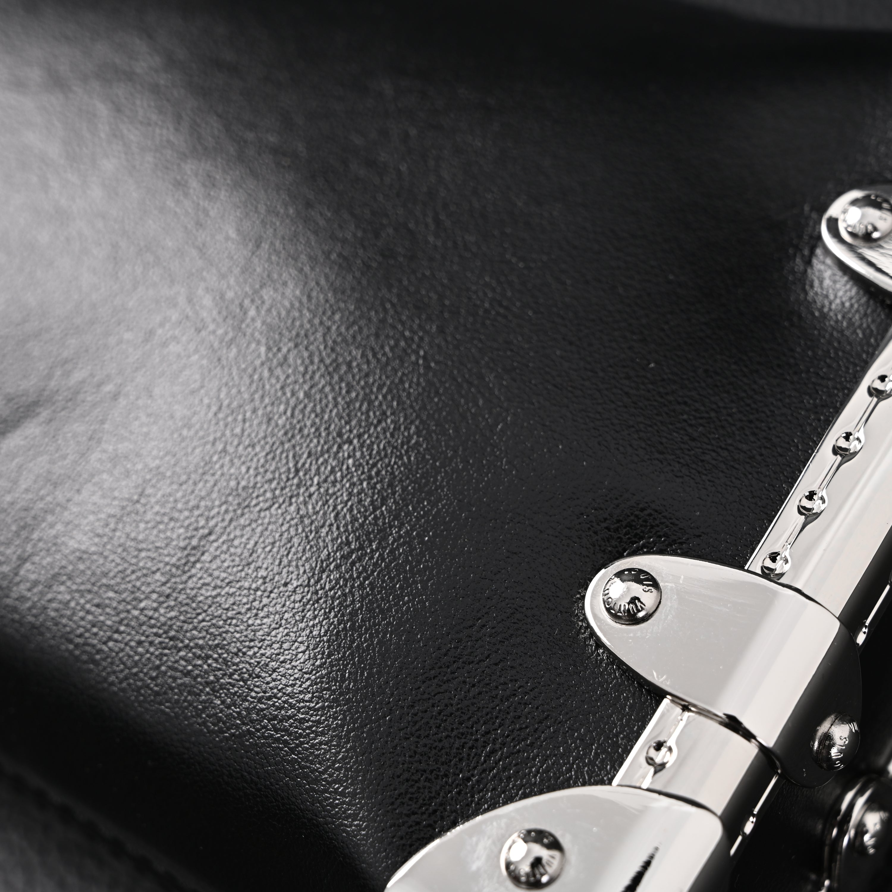 Louis Vuitton Soft Trunk Monogram Black Leather Crossbody Bag