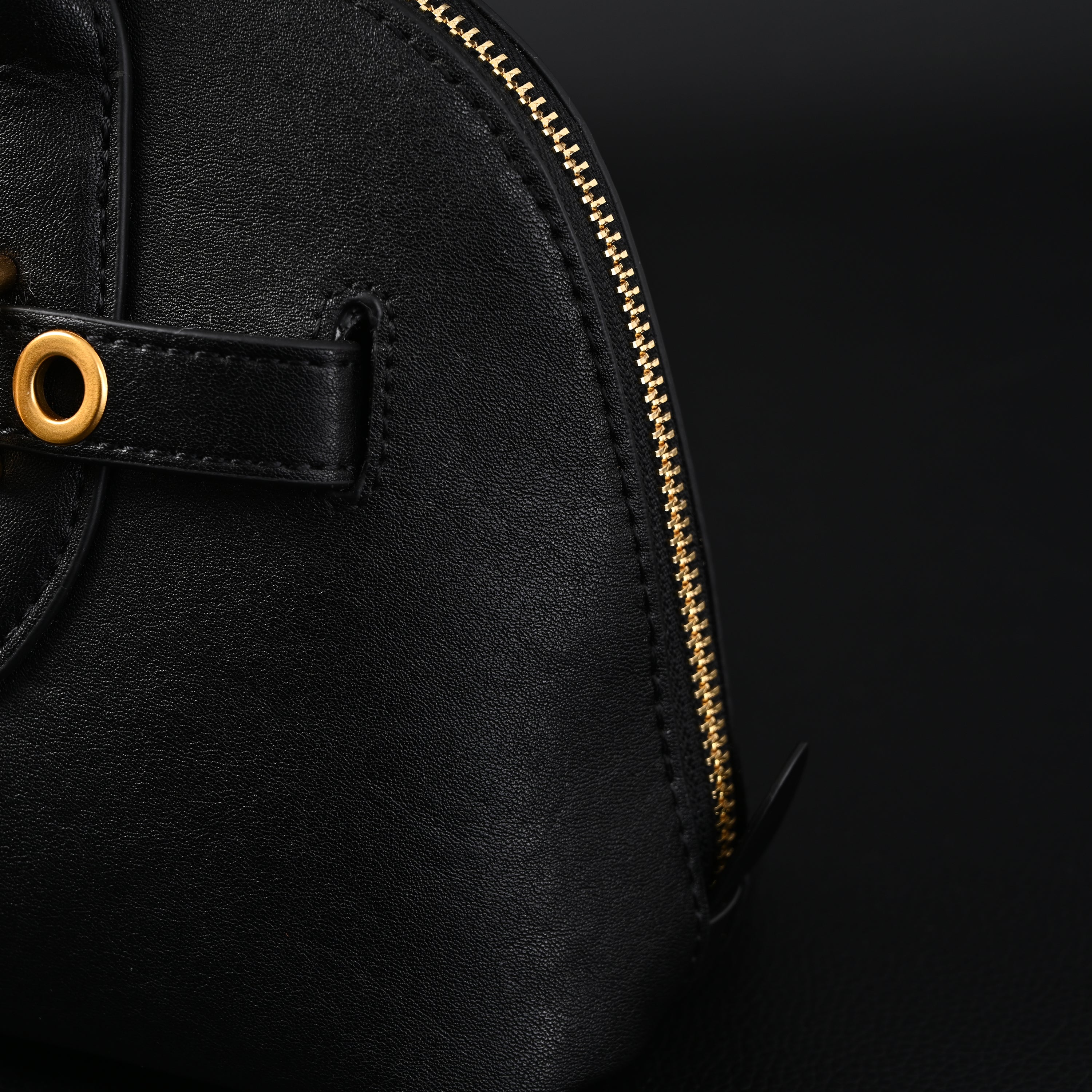 Miu Miu Black Leather Satchel Bag – Medium Structured Tote