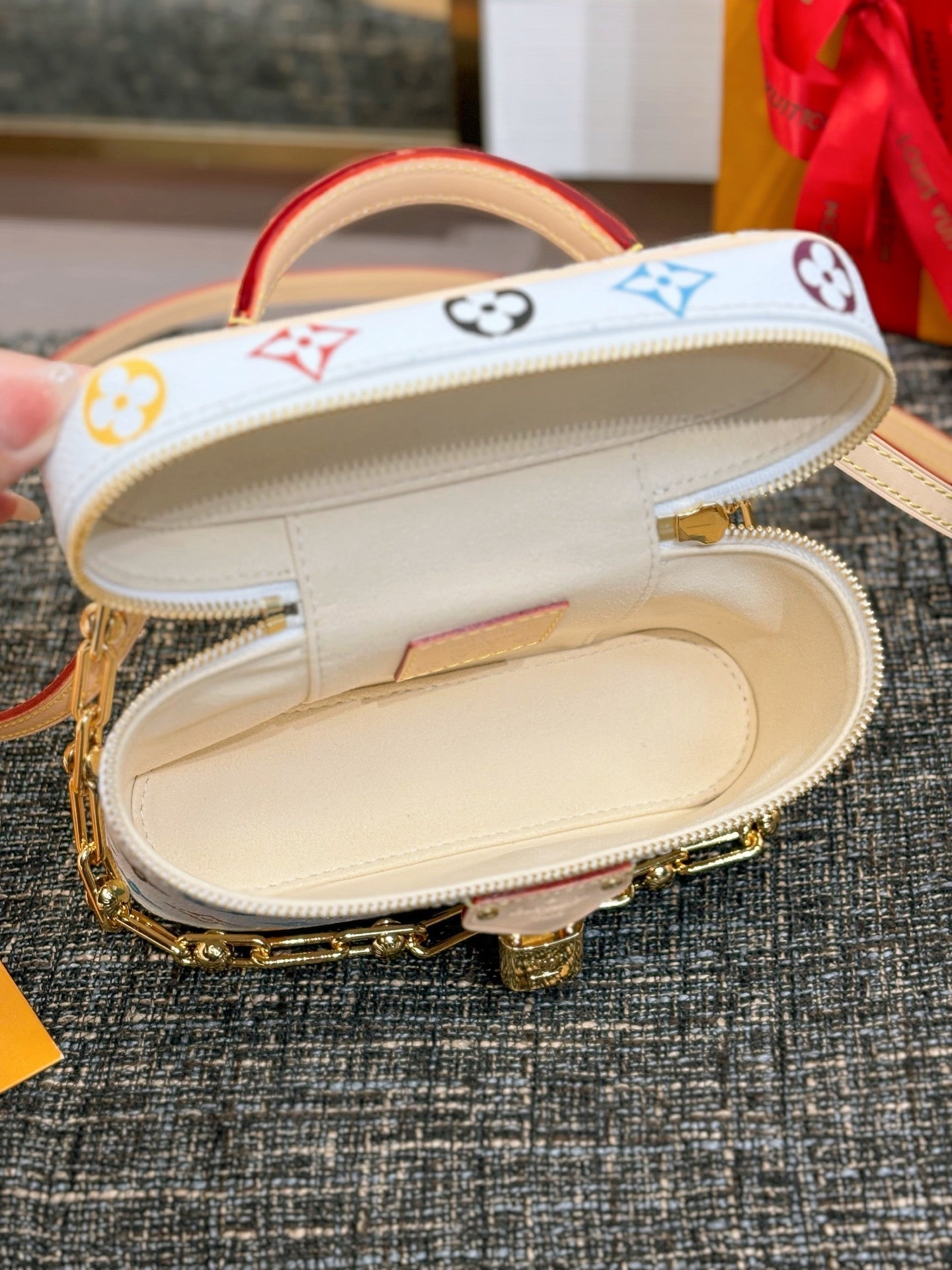 LV x TM Vanity Chain Pouch