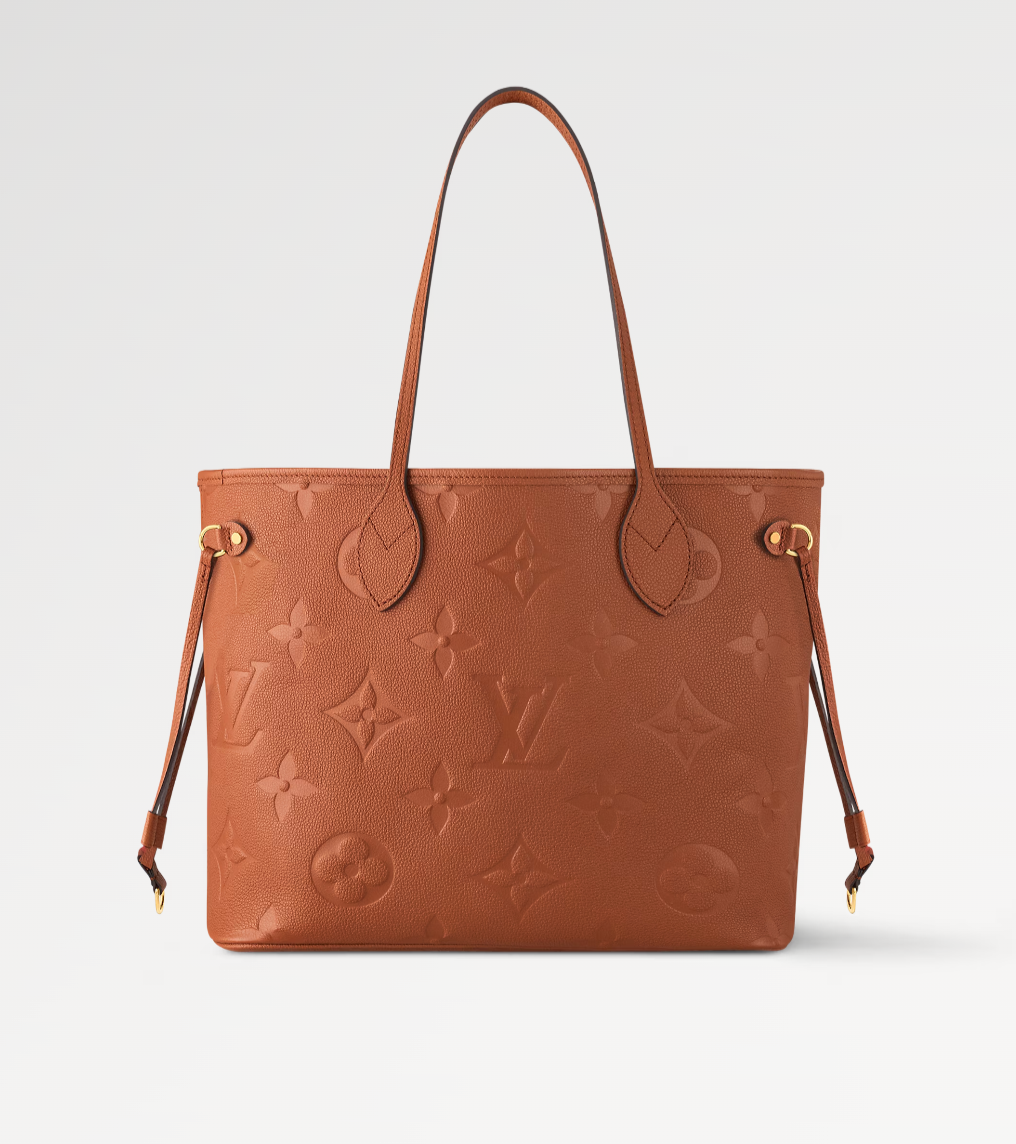 Louis Vuitton Neverfull MM cognac brown