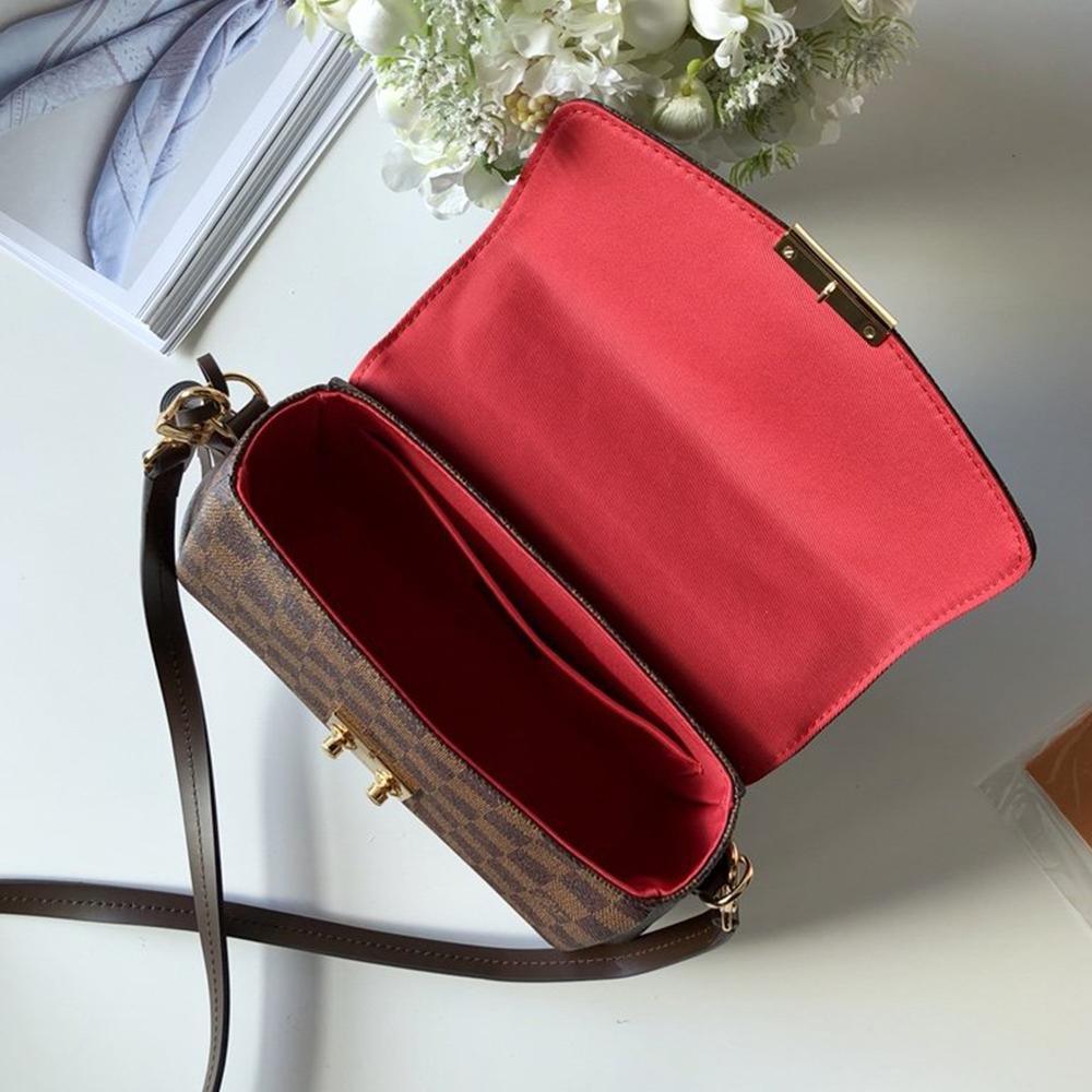 Louis Vuitton CROISETTE Damier Ebene