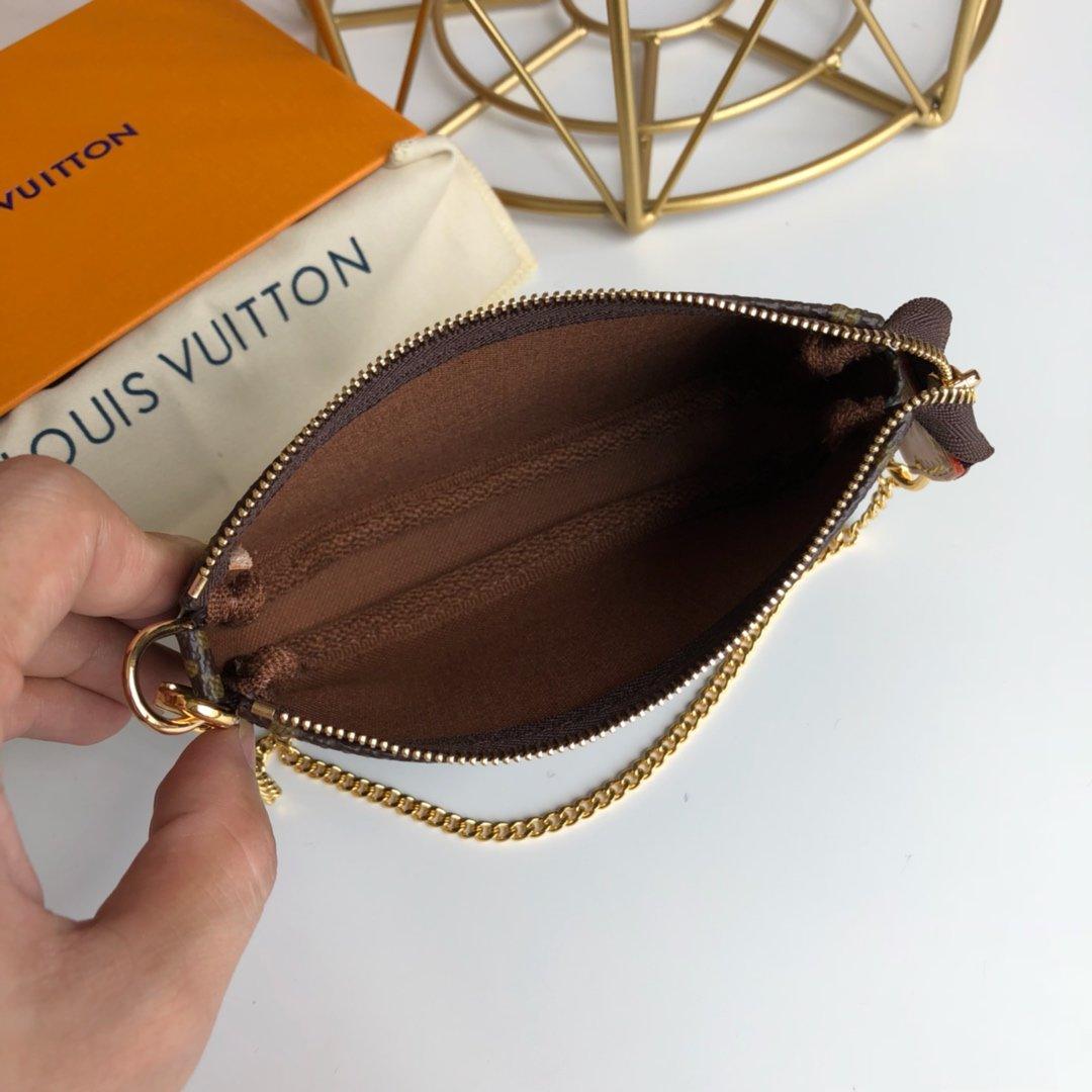 Louis Vuitton mini pochette accessoires on chain Monogram