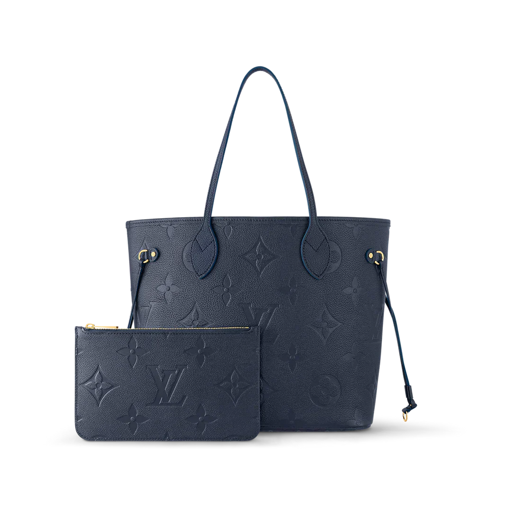 Louis Vuitton Neverfull MM Navy Blue