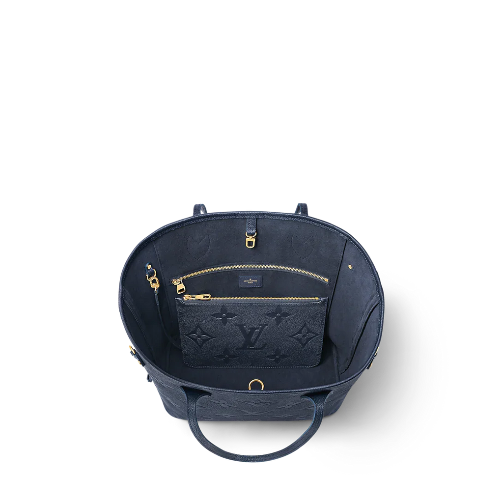 Louis Vuitton Neverfull MM Navy Blue